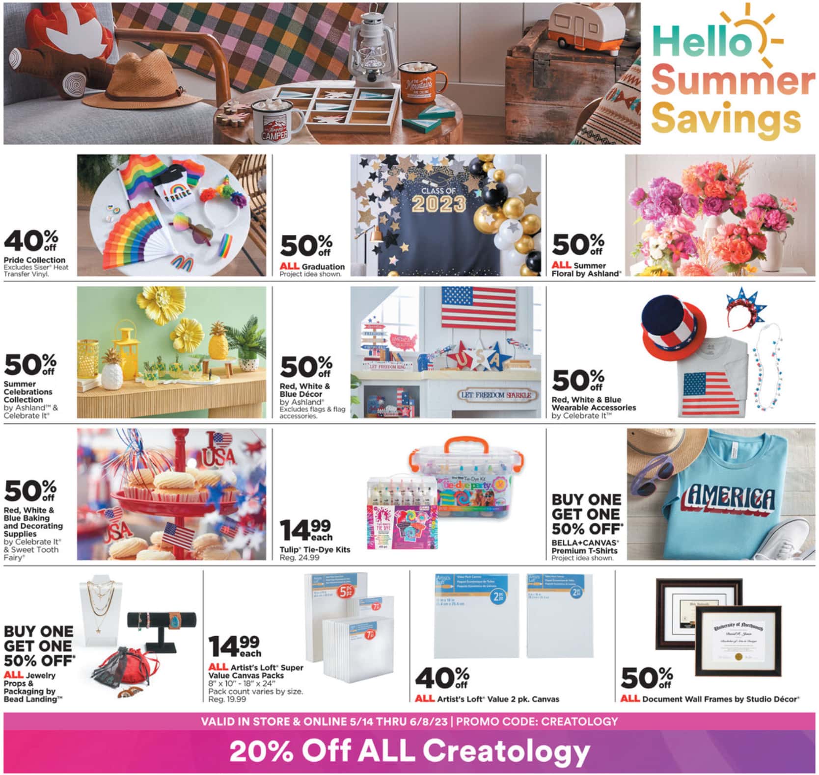 Michaels Weekly Ad 06.4.2023 – 06.10.2023 001