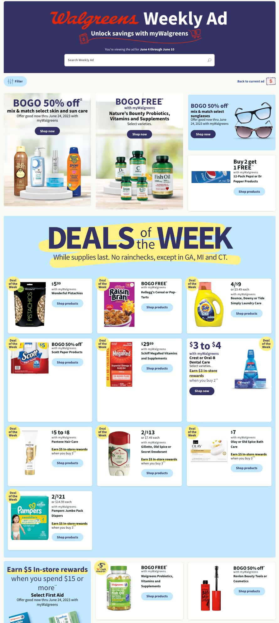 Walgreens Weekly Ad 6-4-2023 – 6-10-23 001